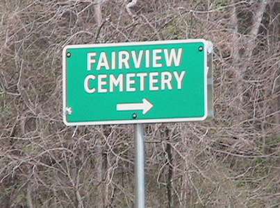 cemetery view