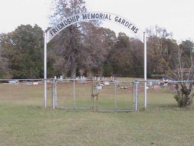 Cemetery sign