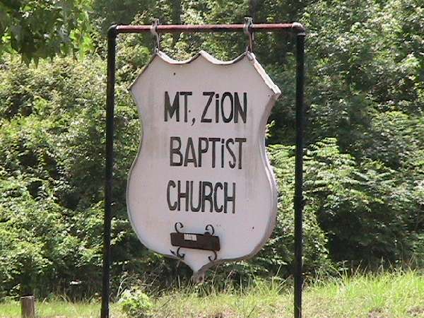 cemetery Sign