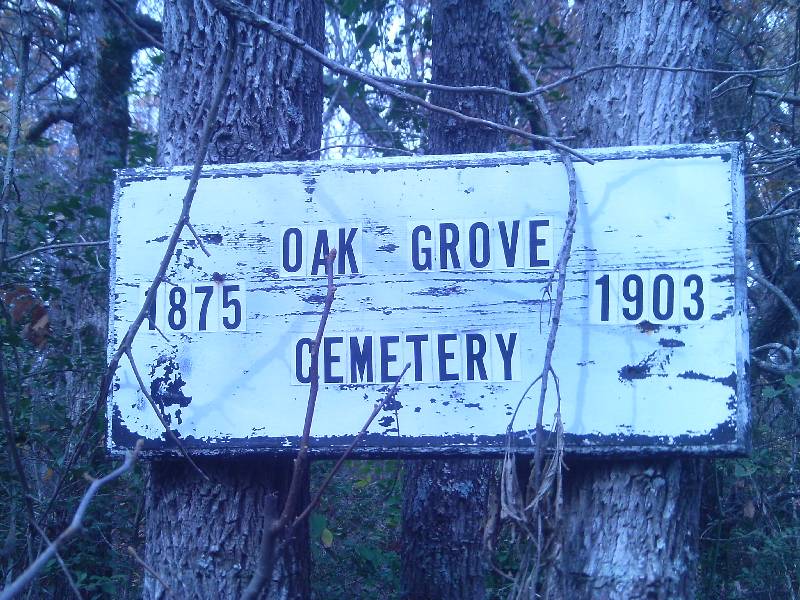 oak grove sign