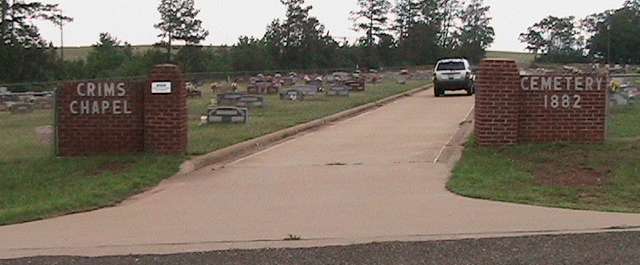 Cemetery gate