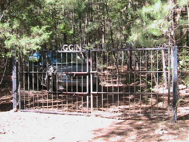 Wiggins Cemetery gate, Rusk County, TX