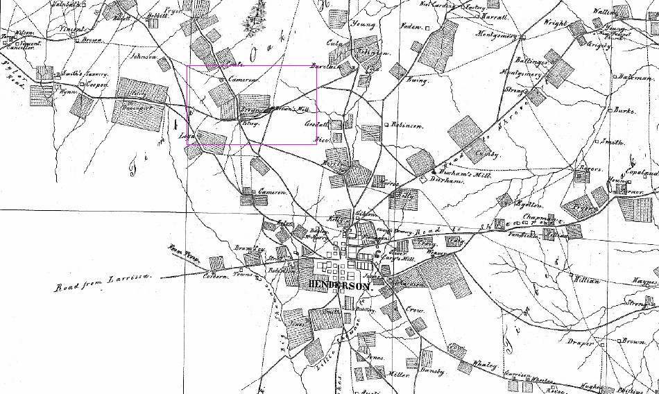1863 Civil War map 1863 Civil War map