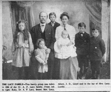 A P Lacy family